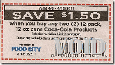 Food City Store coupon.