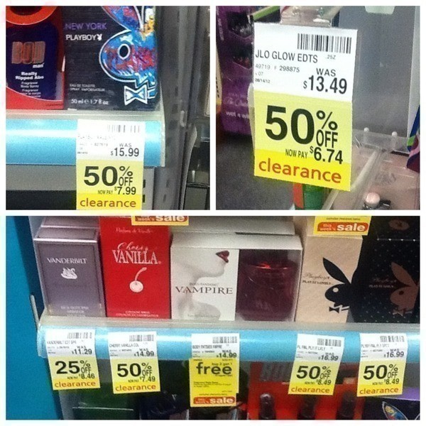 perfume clearance