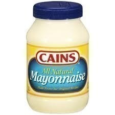 mayonnaise jar oz larger cains cain leave