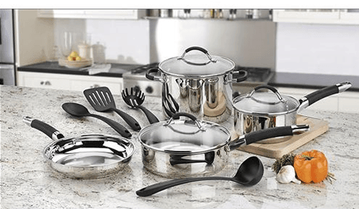  Cuisinart 11-Piece Cookware Set, Professional