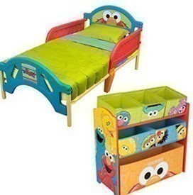 Walmart Sesame Street Toddler Bedroom Set 74 Shipped Bed