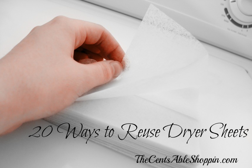 26 Other Ingenious Ways to Use Dryer Sheets! • Everyday Cheapskate