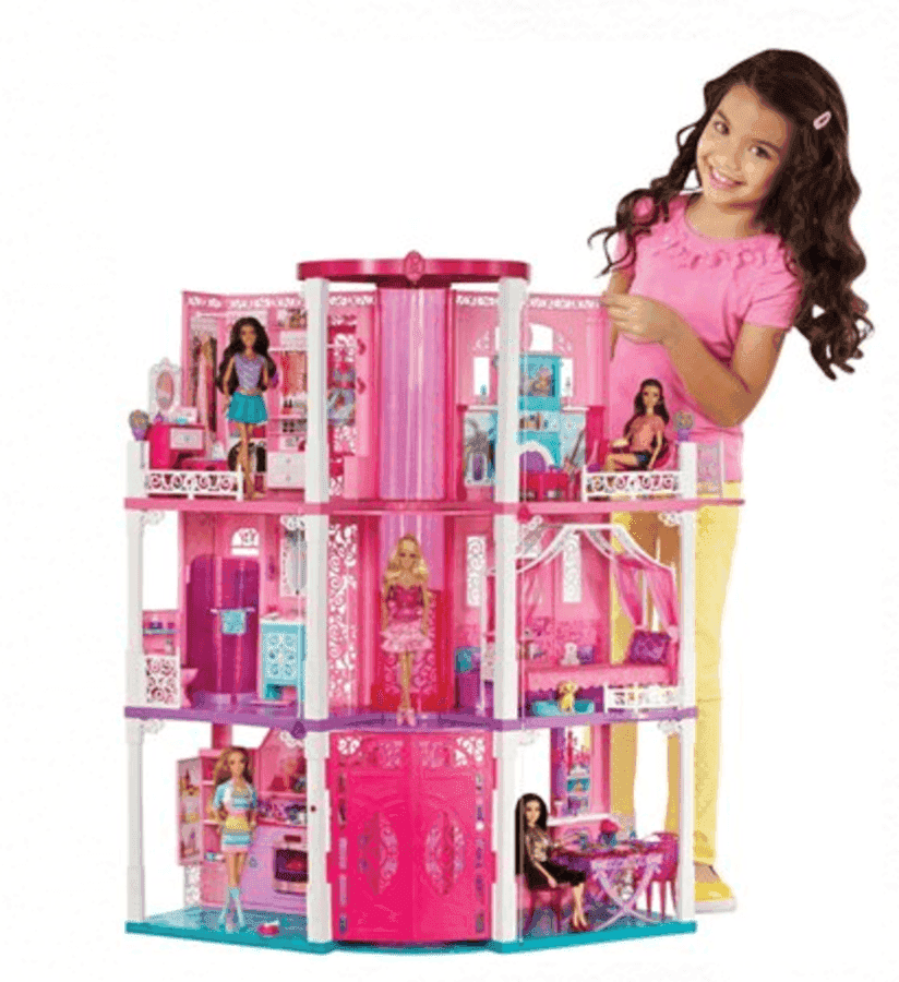 Free barbie doll discount house