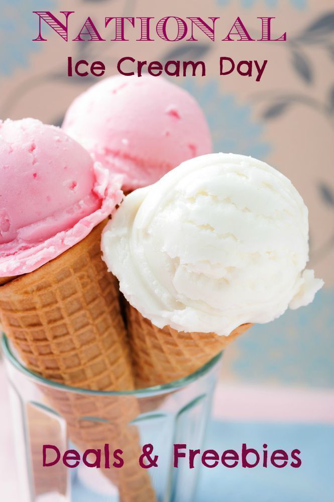 National Ice Cream Day Deals Freebies