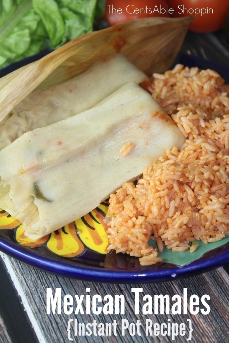 Mexican Tamales {Instant Pot Recipe}