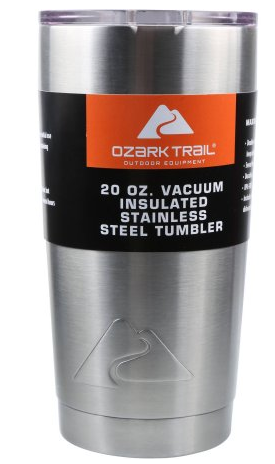 Ozark Trail 30-Ounce Double-wall, Vacuum-sealed Stainless Steel