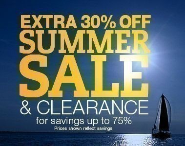 Lands End: 30% off Sale & Clearance + FREE Ship + $10 off $50 & 6% Cash Back!