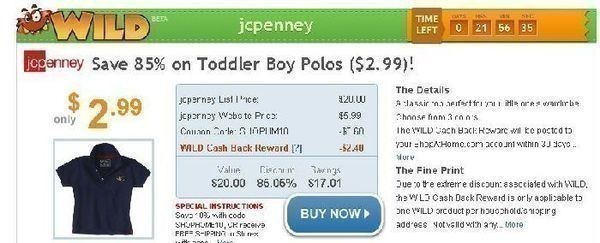 JC Penney: Toddler Boys Polo just $2.99 + FREE Ship (Limited)