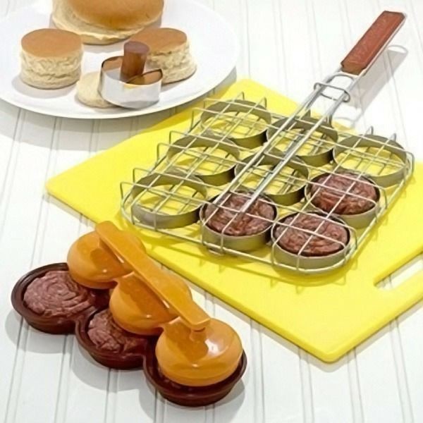 Deluxe Barbecue Mini Slider Grilling Set for $4.99 + FREE Ship!