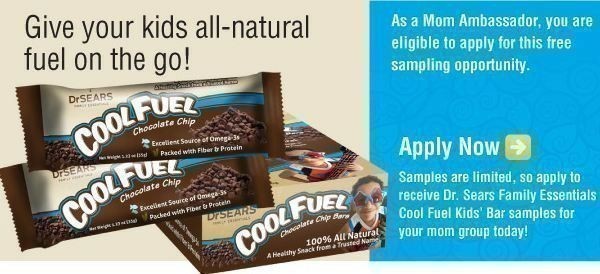 Sample Dr. Sears Essential’s “Cool Fuel Kids Bars” (Mom’s Ambassadors Only!)