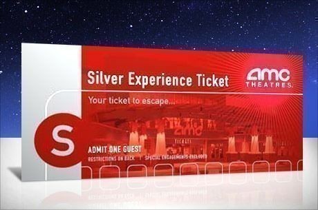 {More in Stock!} Eversave: 2 AMC Silver Experience Movie Tickets $13.00 (or $10 for New Members)