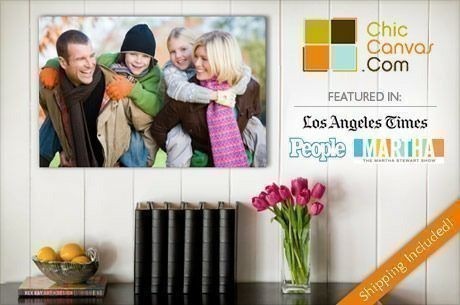 Eversave: 18×24 Canvas from CanvasChic as low as $42.00 + FREE Ship! ($134 value)