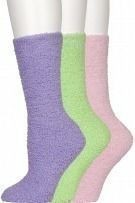 Fuzzy Butter Socks: 3 for $7.99 + FREE Ship (& “Sock Cupcake” Gifting Idea)