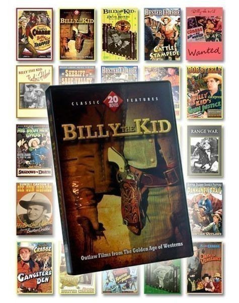 1SaleADay: Billy the Kid 20 Movie Box Set just ONE DOLLAR + FREE SHIP!