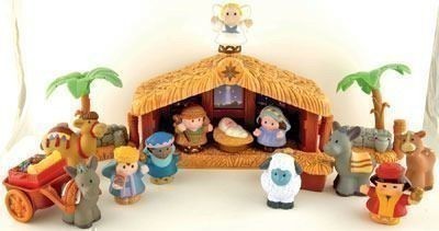 Family Christian: Little People Nativity Set just $23.99 + FREE Ship