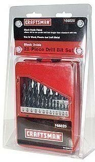 Craftsman: 21 pc Drill Set Black Oxide just $9.99 (Reg. $25)