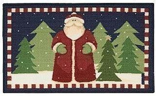 Sears: Nourison Santa Tree Rug $2.79 (Reg. $7)