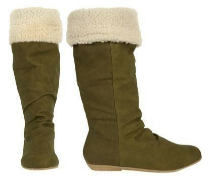 Wet Seal: Sherpa Fold Over Boots just $7.21 Shipped (reg. $29.50)