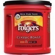 Grab (2) 33.9 oz Cans of Folgers Coffee just $9.98 Shipped