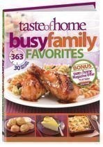 Taste of Home Busy Family Favorites, Almost Homemade $5 Cookbook Sale + $1.99 Ship