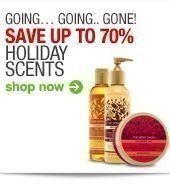 The Body Shop: 70% off Holiday Scents/Items + FREE Ship (No Min) + 10% Cash Back (Items as low as $1!)