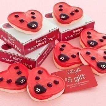 Cheryl’s:  Valentine’s Hug Bug Cookie Card + $5 Rewards Card just $5 Shipped