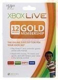 Xbox Live 360 Gold Card (12 Month) just $33.99 + FREE Ship