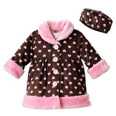 Kohl’s: Infant Girls Butterfly Heart Coat & Hat Set as low as $10.20 + $0.99 Ship (reg. $50)