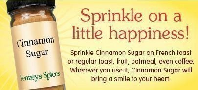 Penzey’s Spice: FREE 1/2 C. Cinnamon Sugar Offer (In-Store OR Online!)