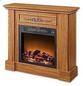 Sears: Warm Oak Fireplace just $86.98 Shipped (Reg. $160)