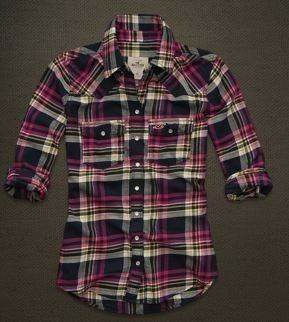 Hollister: Women’s Plaid Shirts $10.95 + FREE Ship (reg. $49)