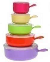 Newegg: 5 BPA FREE Microwaveable Kitchen Storage Bowl Containers $7.99 + FREE Ship