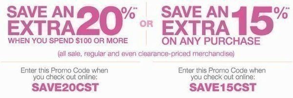 Kohl’s: Save an Extra 15-20% (Today 03/05–for 5 Hours Only)