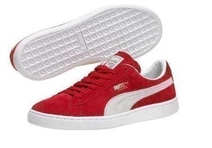 Puma: Red Suede Sneakers $22.75 Shipped (Reg. $65)