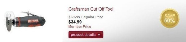 50% off Craftsman Hand Tools (through 4/19)