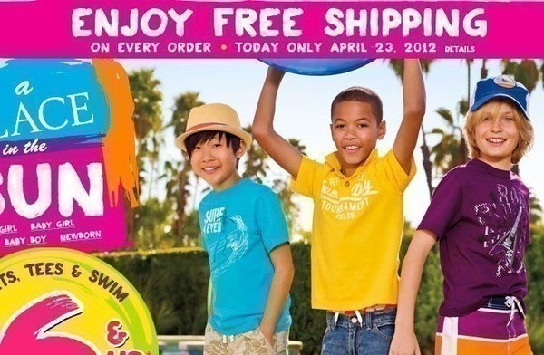 The Children’s Place: FREE Shipping + 15% off (+ Cash Back!)–Today 4/23