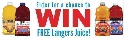 Enter to Win: 1 FREE Bottle of Langers Juice (through 4/30)