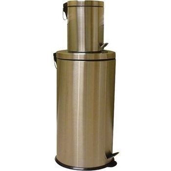 Ragalta 10.5 & 1.32 Gal Stainless Steel Trash Cans $35 Shipped (50% off)