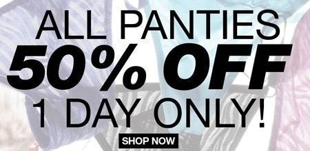 Maidenform: 50% off All Panties (Today 6/17) + FREE Ship