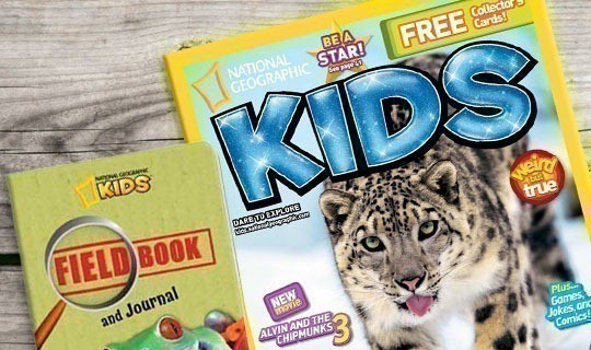 Plum District: One Year to National Geographic + Kids Journal $12