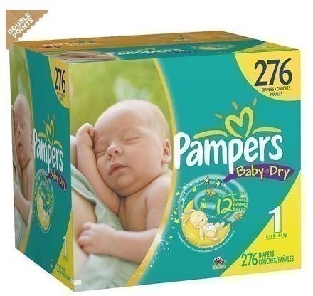 Diapers.com: Pampers Diapers Case $31.49 + FREE Ship (reg. $50)