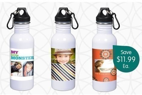 InkGarden: Custom Stainless Steel Water Bottle $9.99 Shipped ($11.99 Savings)