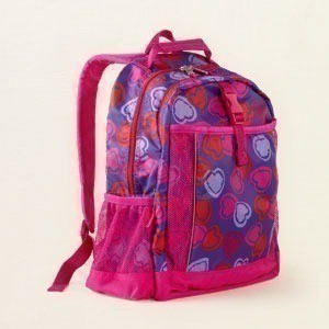 The Childrens Place: FREE Shipping + 20% off (Today Only) :: Cute Heart Backpack $7!