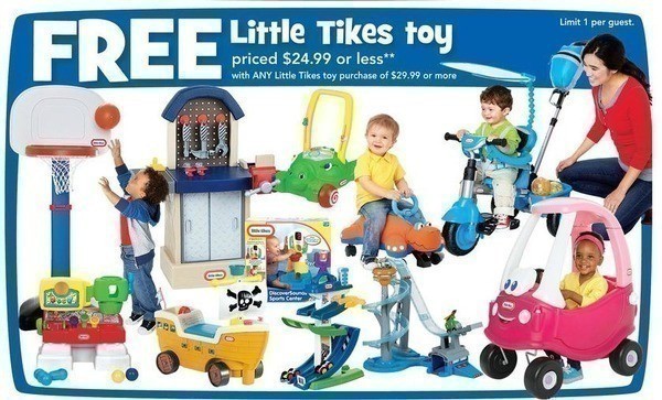 Toys R Us: B1G1 FREE Little Tikes Toy ($24.99 or Less) ~ thru 10/27