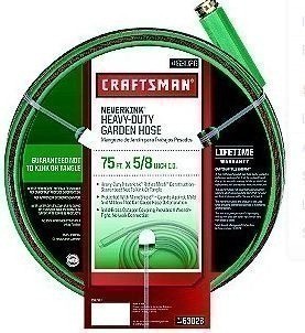 Sears: Craftsman 75ft; Heavy Duty Self Straightening Neverkink Hose $22 + FREE Pick Up