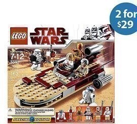 Walmart: Lego Building Sets 2/$29 ($14.50 ea.) + FREE Site to Store)