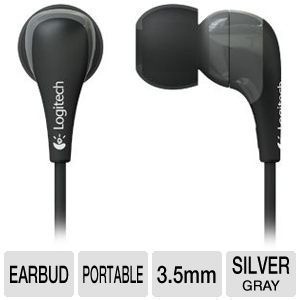 Tiger Direct: Logitech Earbuds (Noise Isolating) $2.99 Shipped (after Rebate)