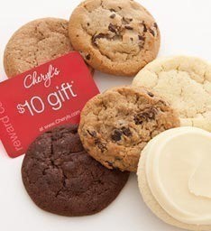 Cheryls: 6 Cookies + $10 Gift Card $6.99 Shipped