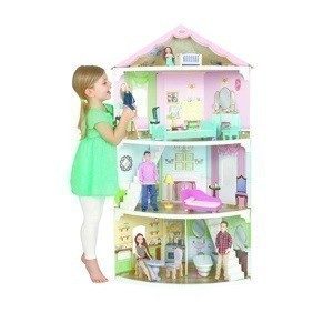 Toys R Us: Imaginarium Wooden Corner Doll House + 75 pc Block Set $36 (reg. $99)