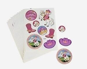 Oriental Trading Company: Pink Cowgirl Stickers – 12 Sheets, just $0.49 Shipped